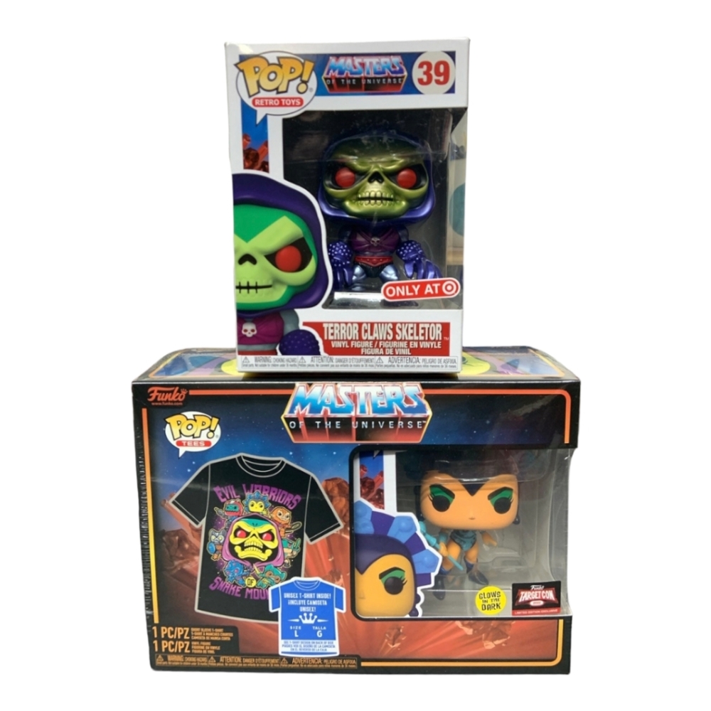 NEW Funko Pop Masters of the Universe Collectors Bundle